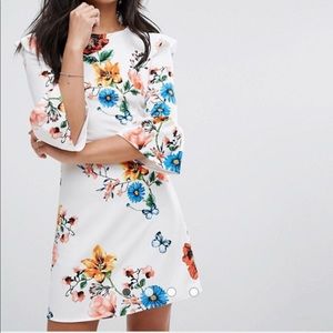 ASOS Floral Print Dress (New with tags)
